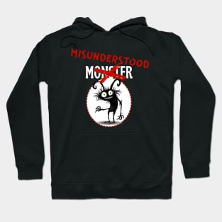 Not a Monster - Just Misunderstood (dark) Hoodie